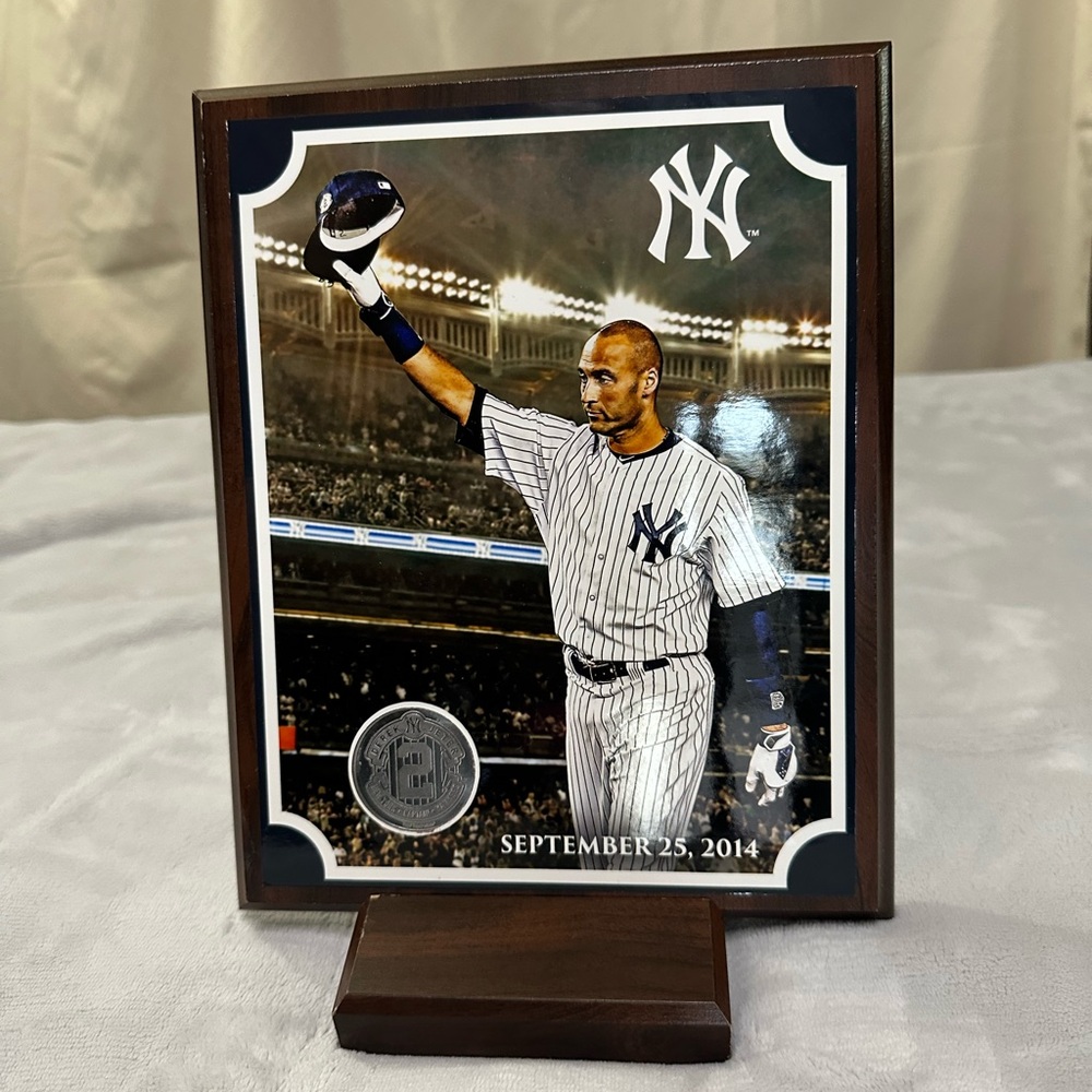 Derek Jeter New York Yankees Commemorative Plaque